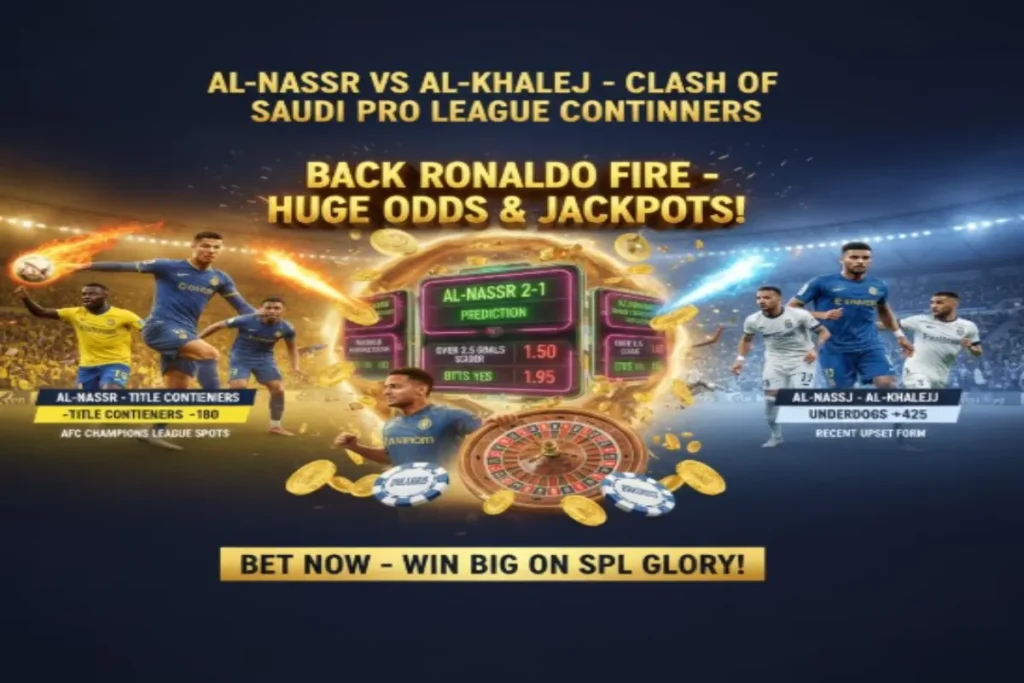 Al-Nassr Vs Al-Khaleej – Clash of Saudi Pro League Contenders
