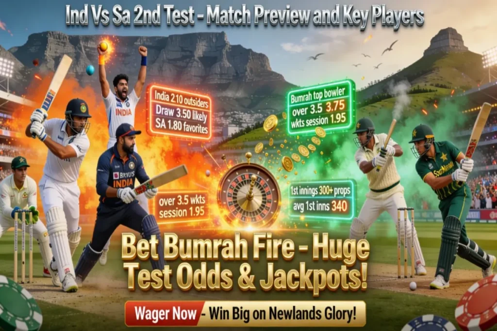 Ind Vs Sa 2nd Test – Match Preview and Key Players
