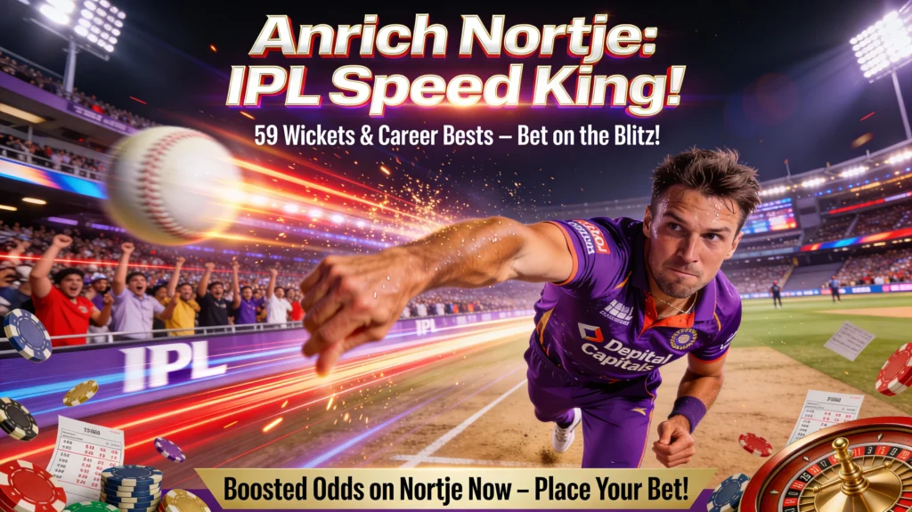Anrich Nortje Career Highlights, IPL Journey, and Latest Achievements