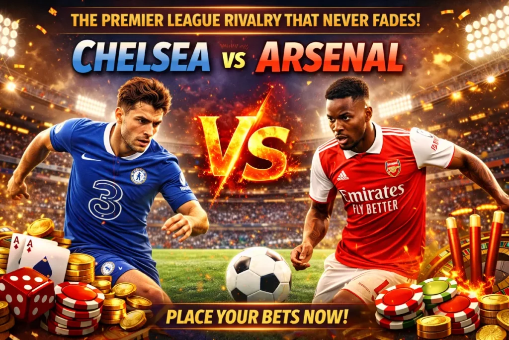 Chelsea vs Arsenal – The Premier League Rivalry That Never Fades