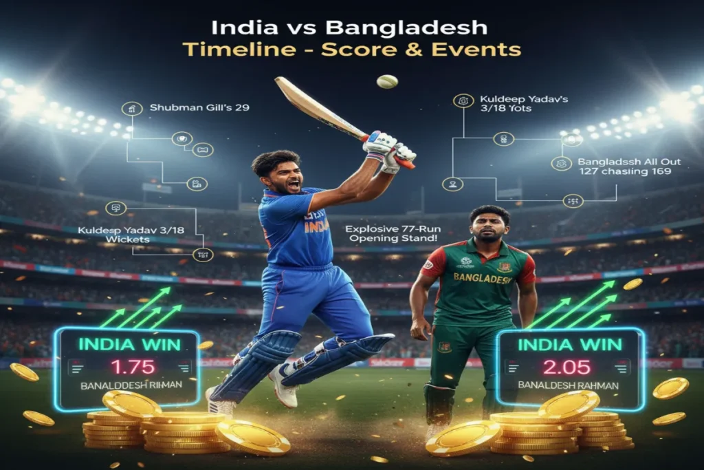 India National Cricket Team Vs Bangladesh National Cricket Team Timeline