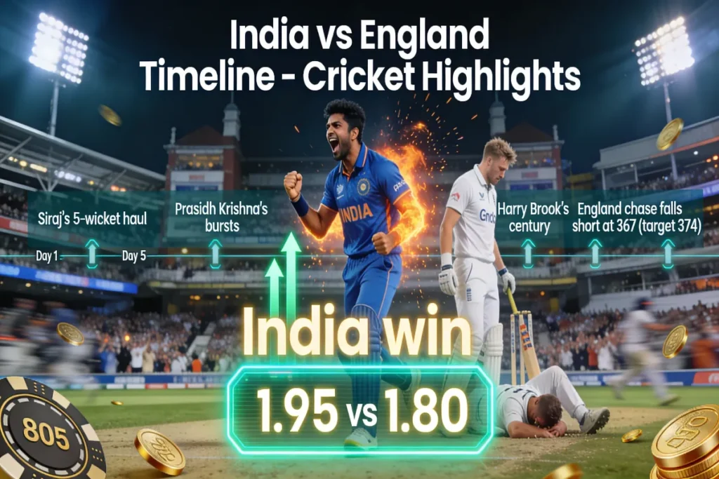 India National Cricket Team Vs England Cricket Team Timeline