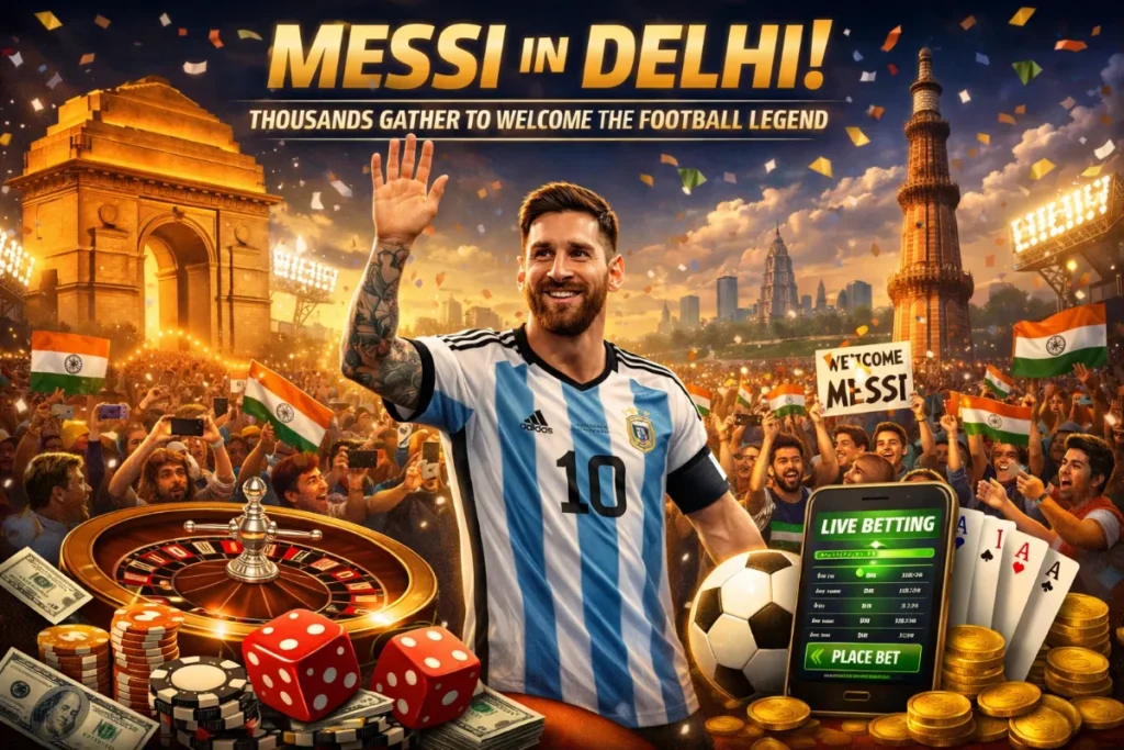 Messi Delhi: Thousands Gather to Welcome the Football Legend
