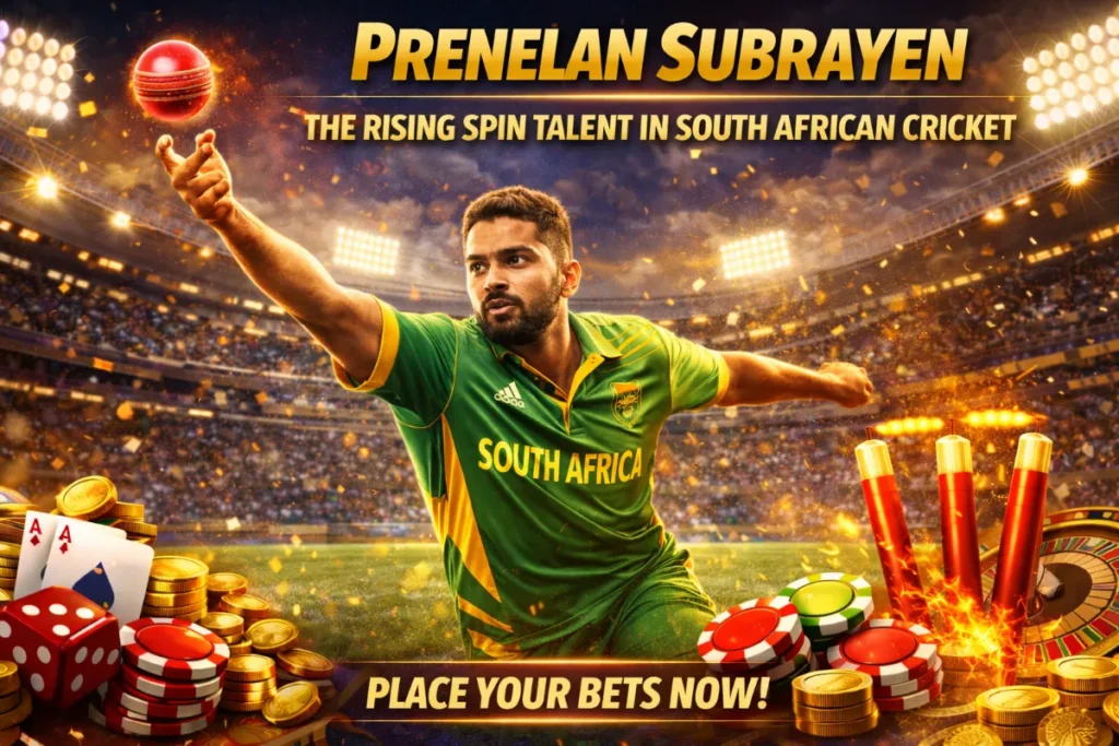 Prenelan Subrayen – The Rising Spin Talent in South African Cricket