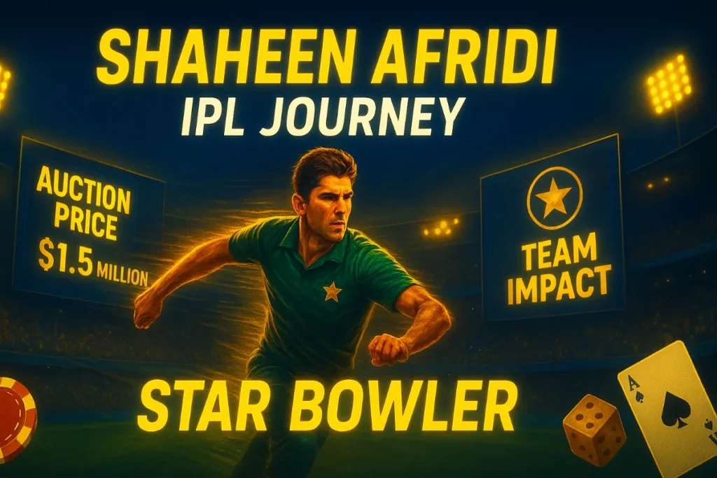 Shaheen Afridi IPL Journey – Auction Price & Team Impact