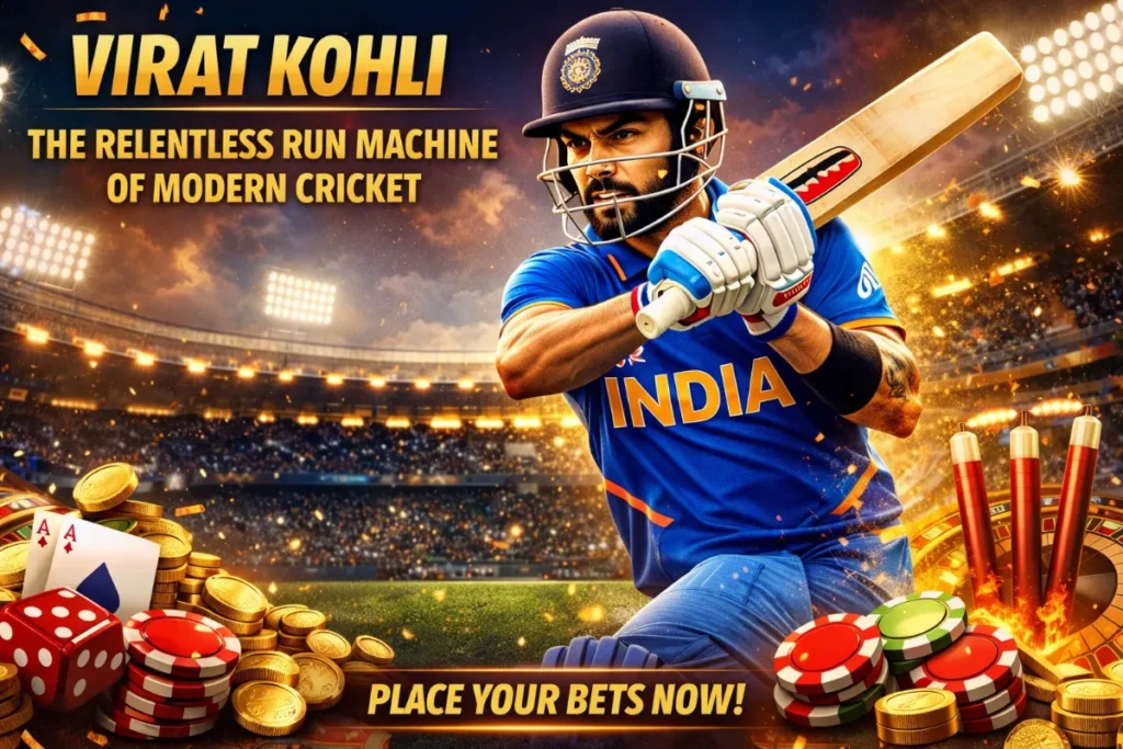 Virat Kohli – The Relentless Run Machine of Modern Cricket