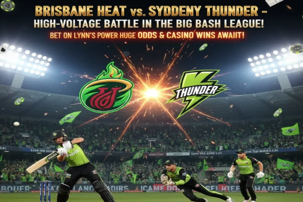 Brisbane Heat vs Sydney Thunder – High-Voltage Battle in the Big Bash League!