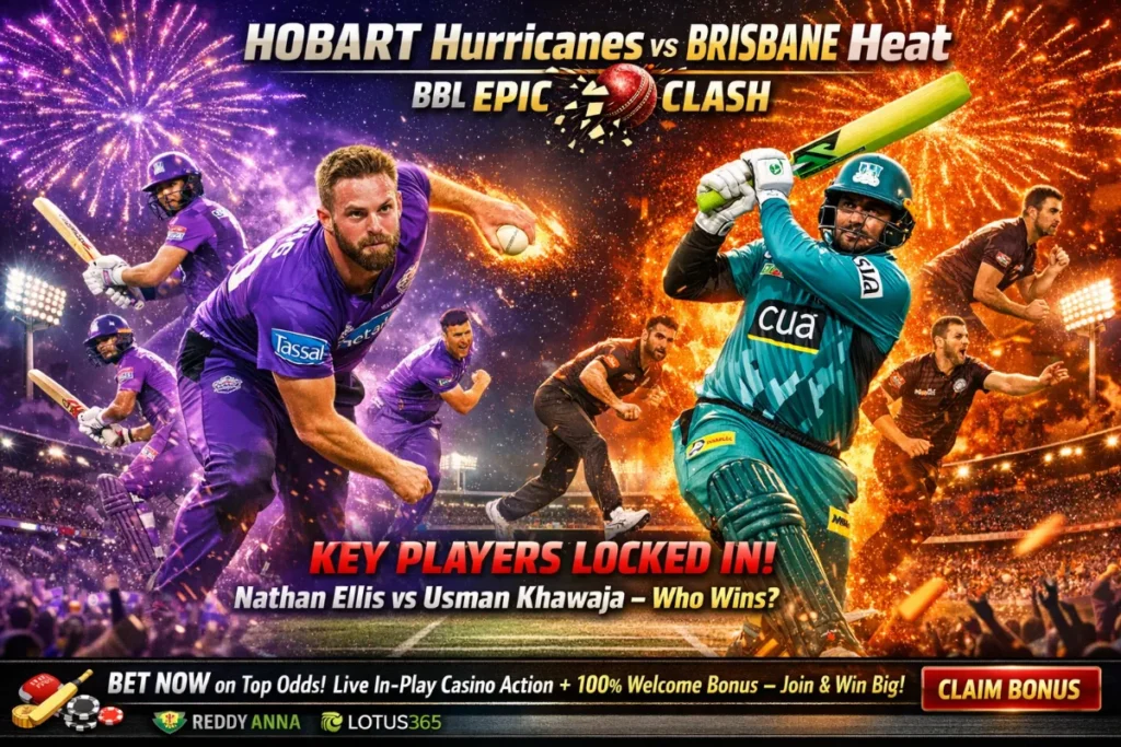 Hobart Hurricanes vs Brisbane Heat BBL Clash – Key Players and Match Analysis