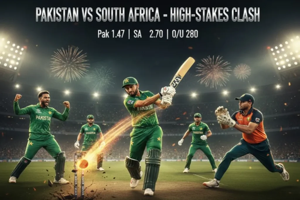 Pakistan Vs South Africa – A High-Stakes Clash Set to Ignite Cricket Fever Worldwide