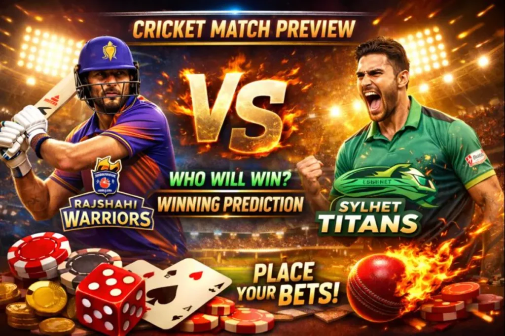 Rajshahi Warriors vs Sylhet Titans