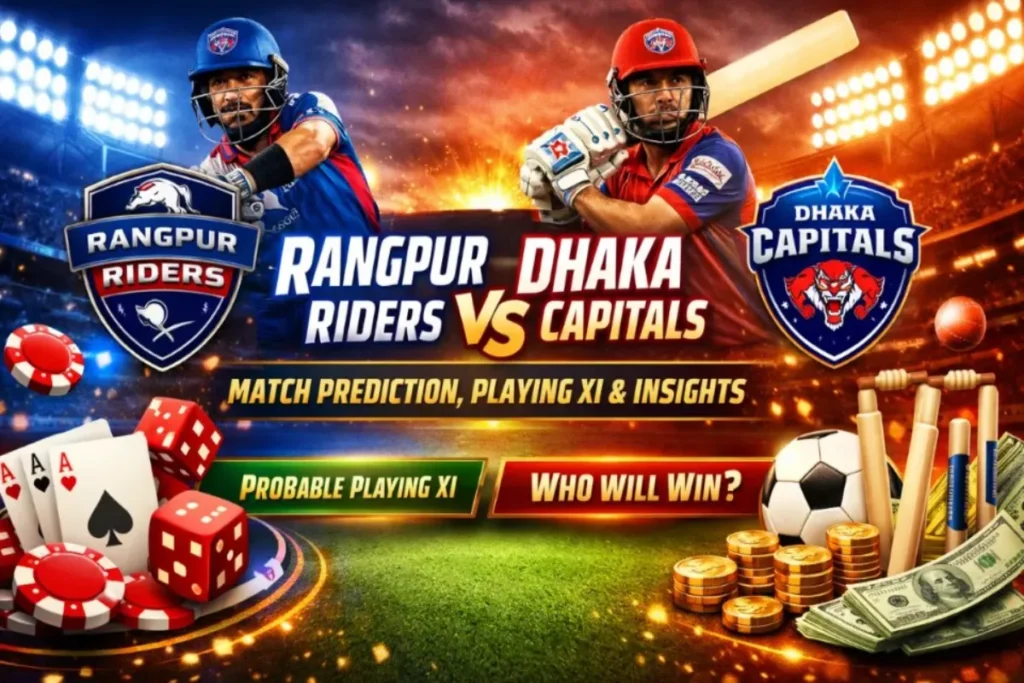 Rangpur Riders vs Dhaka Capitals