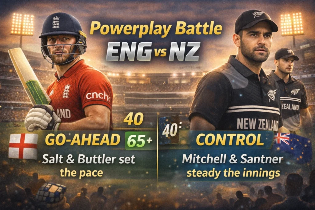 Santner’s calm vs England’s chaos: who controls the middle overs battle?