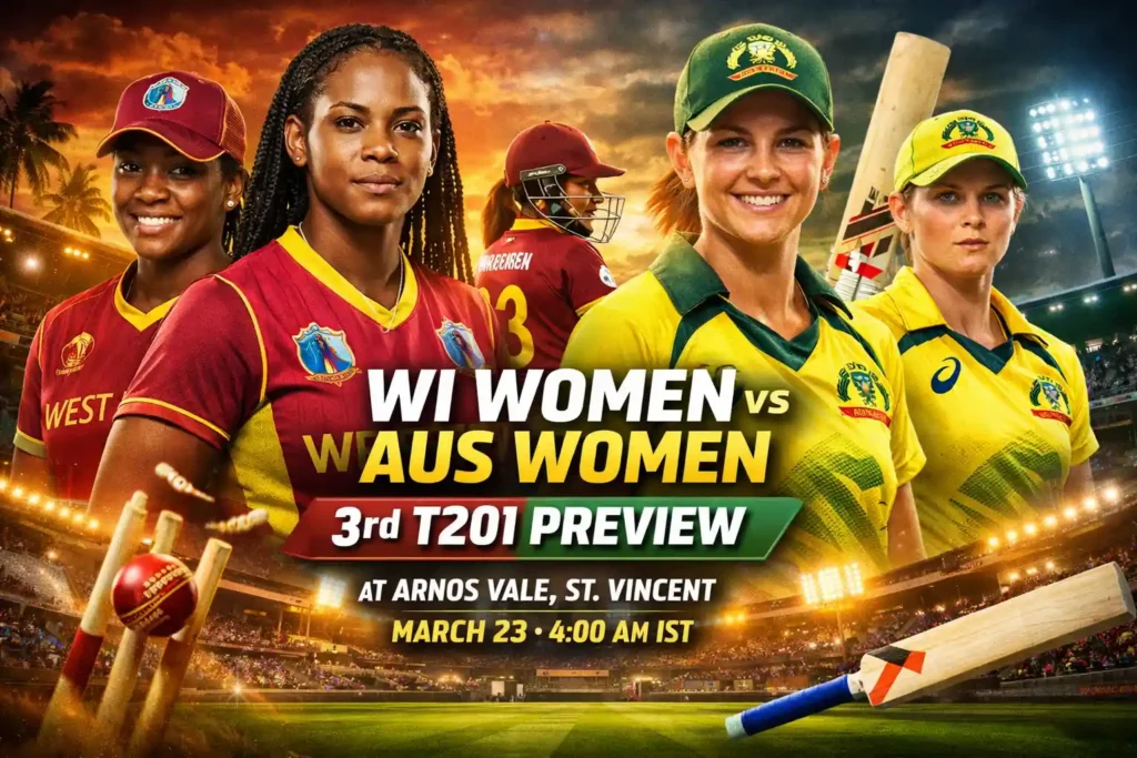 WI Women vs Aus Women 3rd T20i Preview