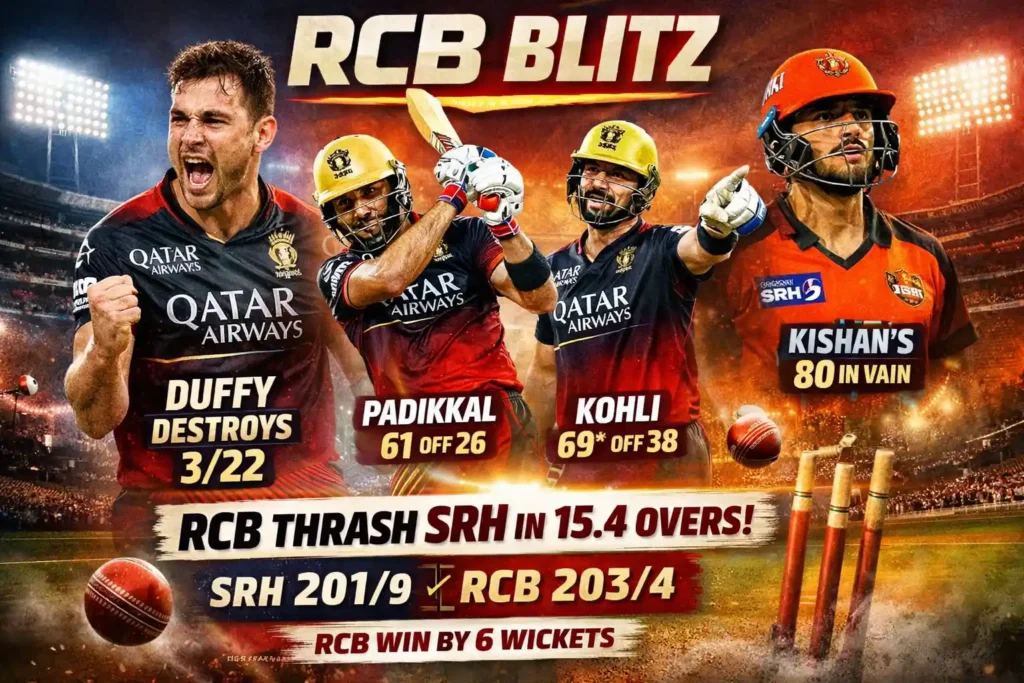 Royal Challengers Bengaluru vs Sunrisers Hyderabad Review