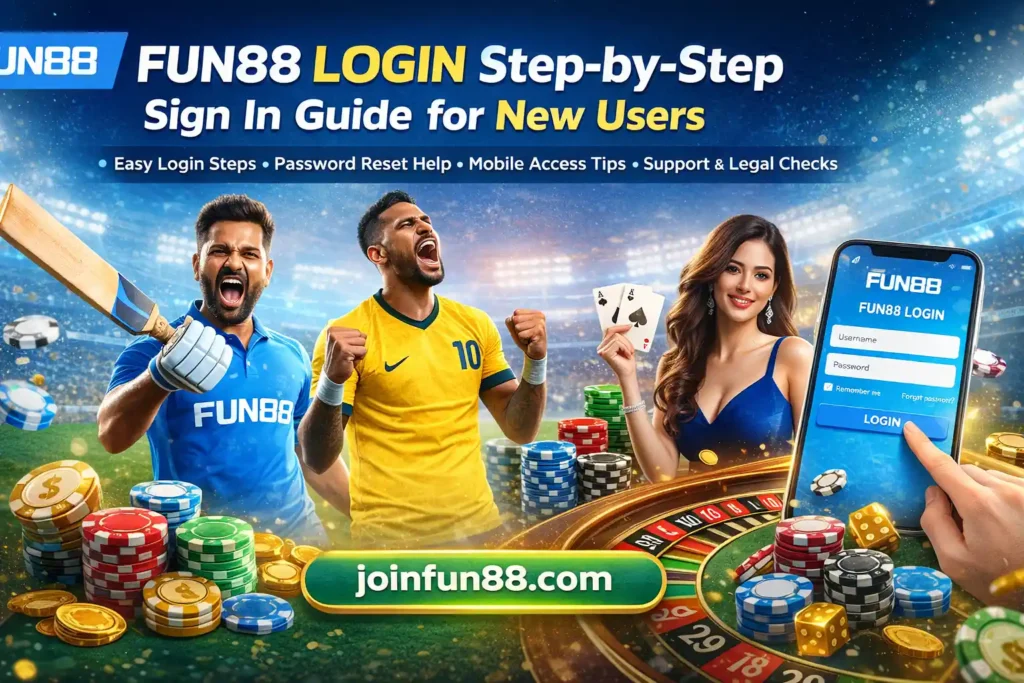 Fun88 Login Step-by-Step Sign In Guide for New Users