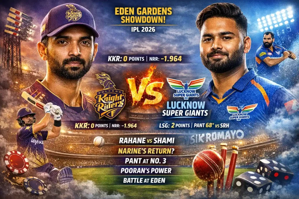 KKR vs LSG