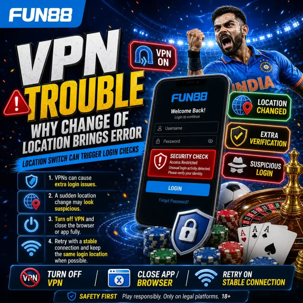 VPN Trouble Why Change of Location brings about Error.